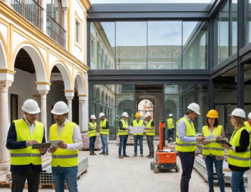 Imagen ilustrativa sobre servicios de obra para empresas en andalucía